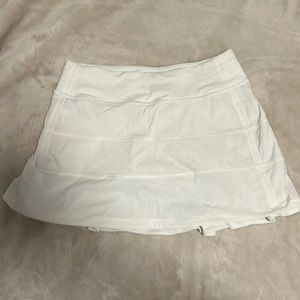 lululemon skirt size 4 white!
